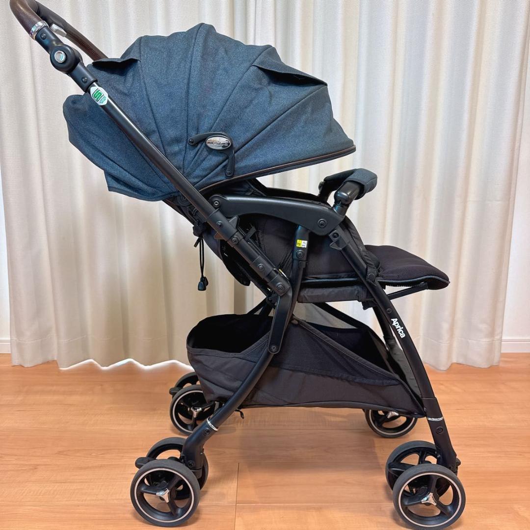 Aprica ベビーカー ラクーナ クッション フリー プラス 両対面式 新生児