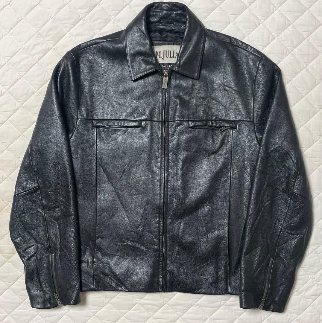 90s 00s Wilsons Julian レザージャケット