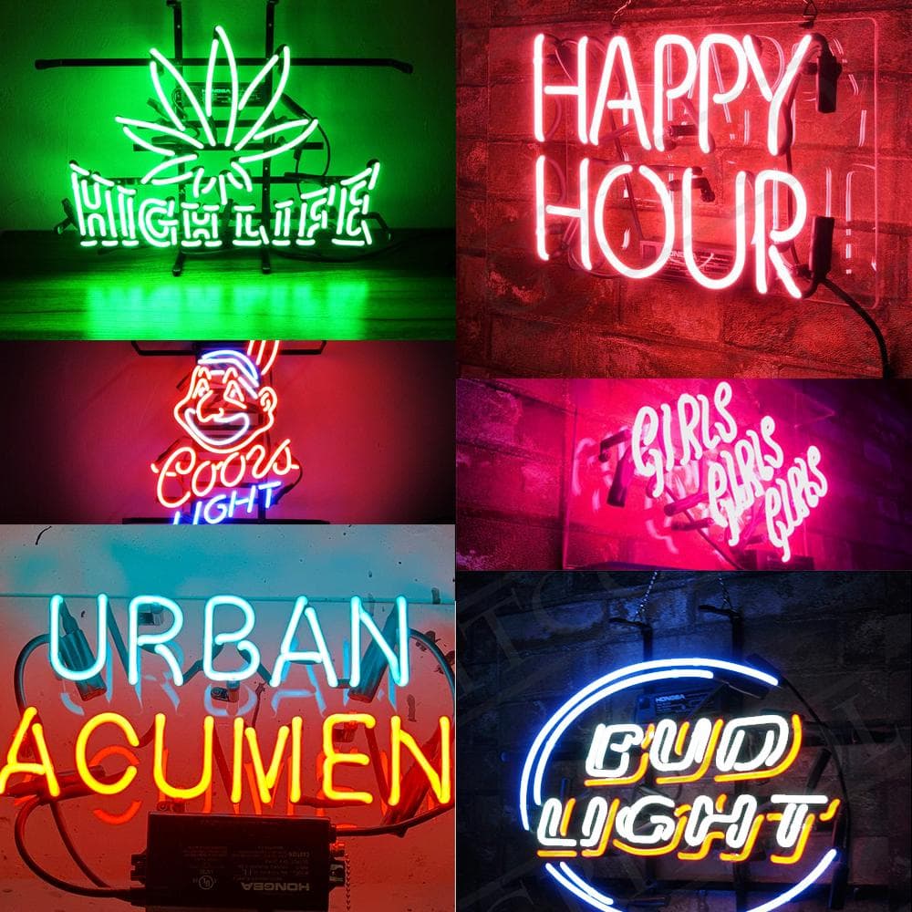 オリジナルオーダー 専用 ガラス ネオン管 インテリア 間接照明 ネオンサイン