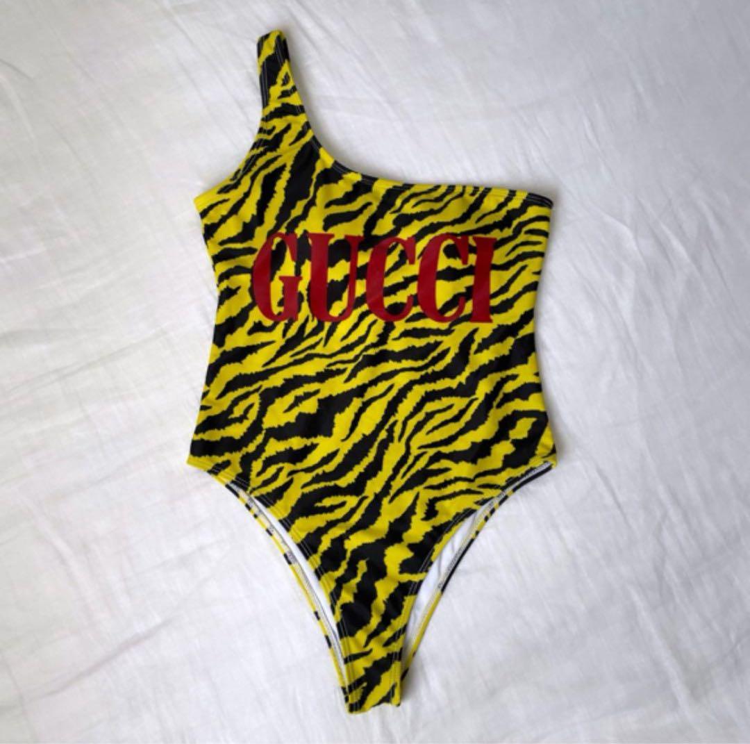 【sweet】即発 GUCCI プレミア アニマル ワンピース 水着