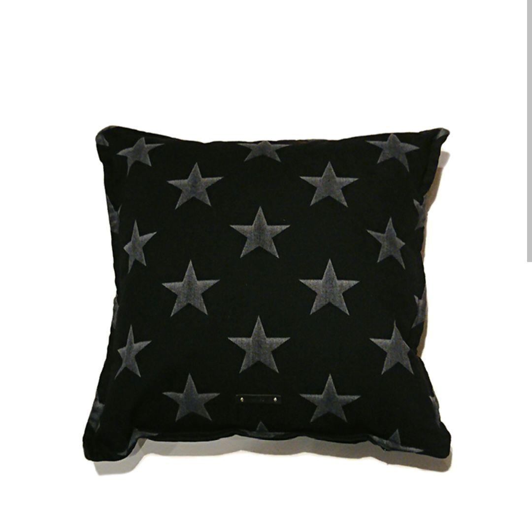 【新品】MINEDENIM クッション Black Denim Star