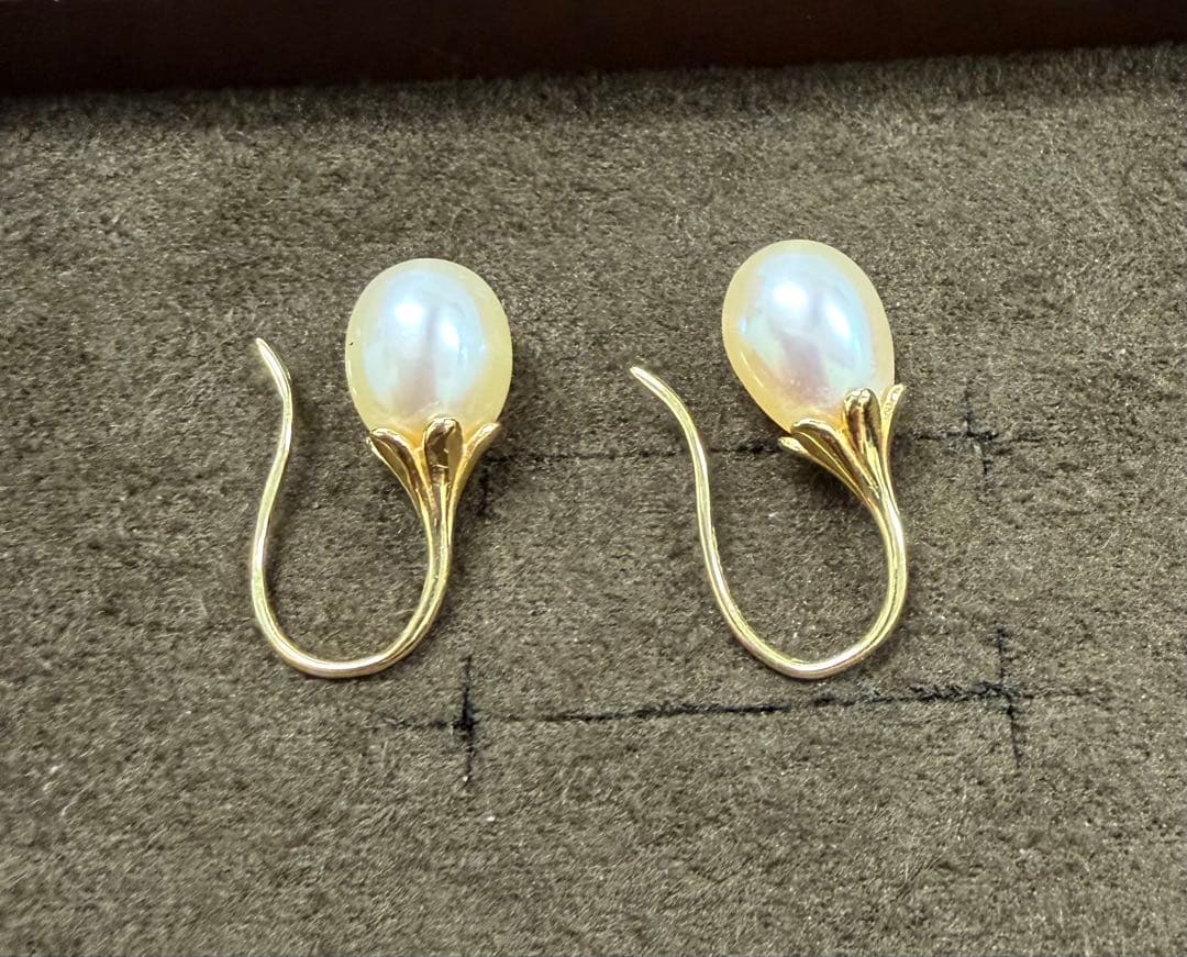 ピアス　k18 パール　真珠　ジュエリーツツミ