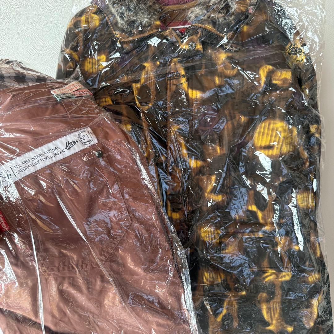 マウンテンロックスター ウェア セット 上下 クリーニング済 スノーボード