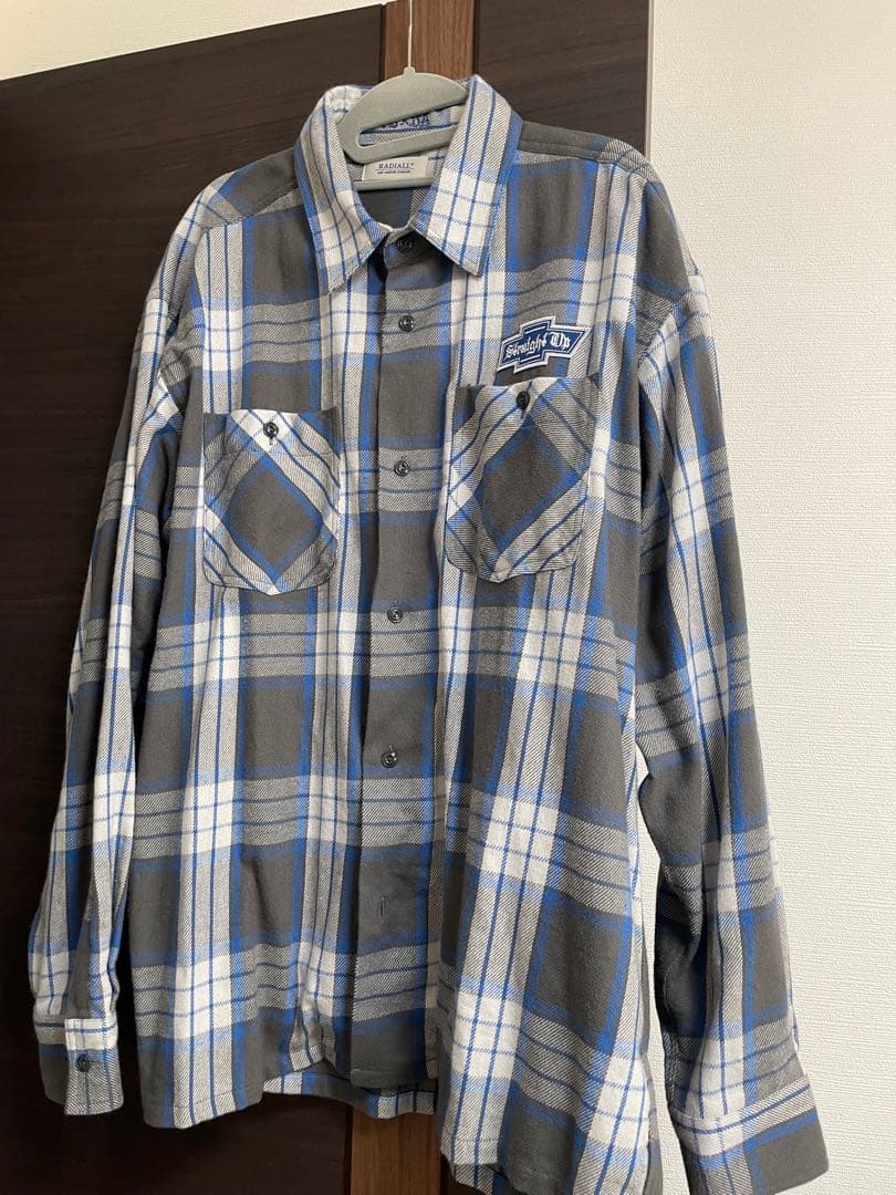 Radiall x straight up コラボネルシャツ　XL