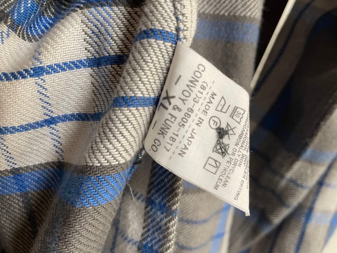 Radiall x straight up コラボネルシャツ　XL