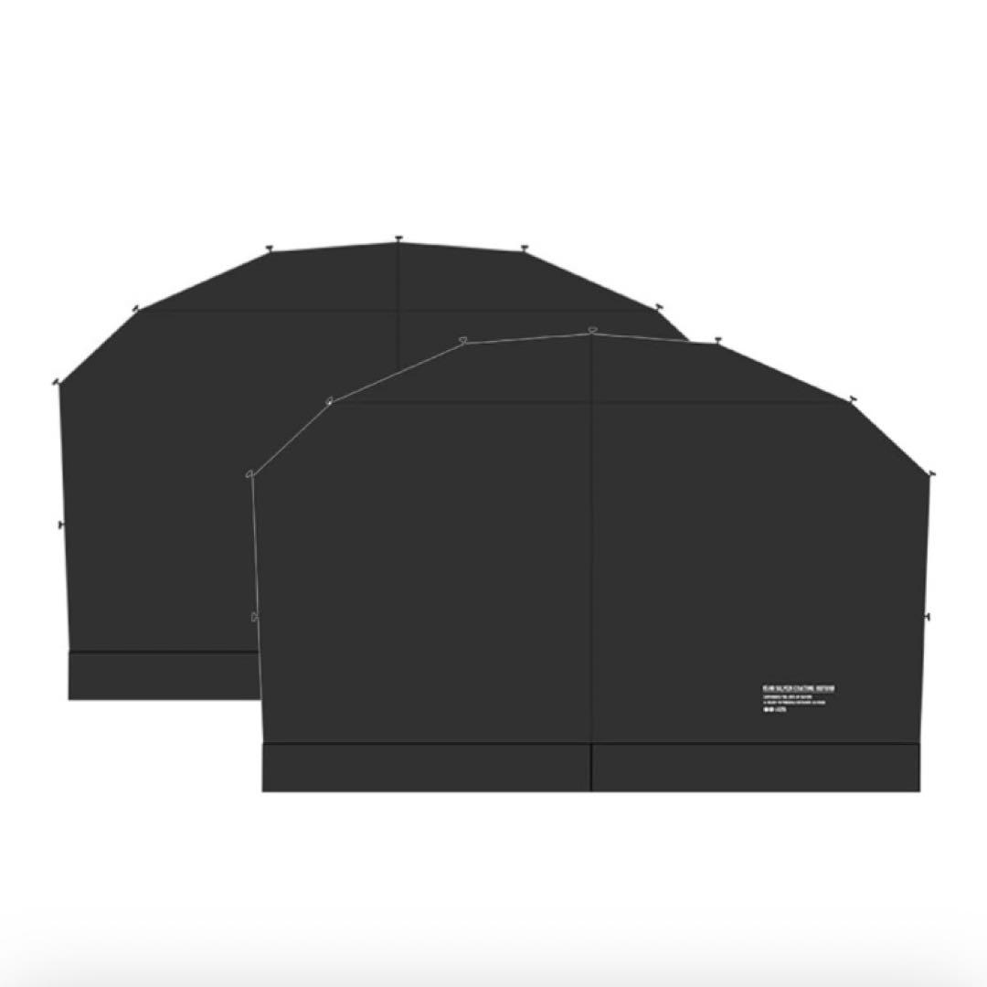 ShineTrip ドームタープ 防風耐水圧3000mm メッシュ×2 ドア×2