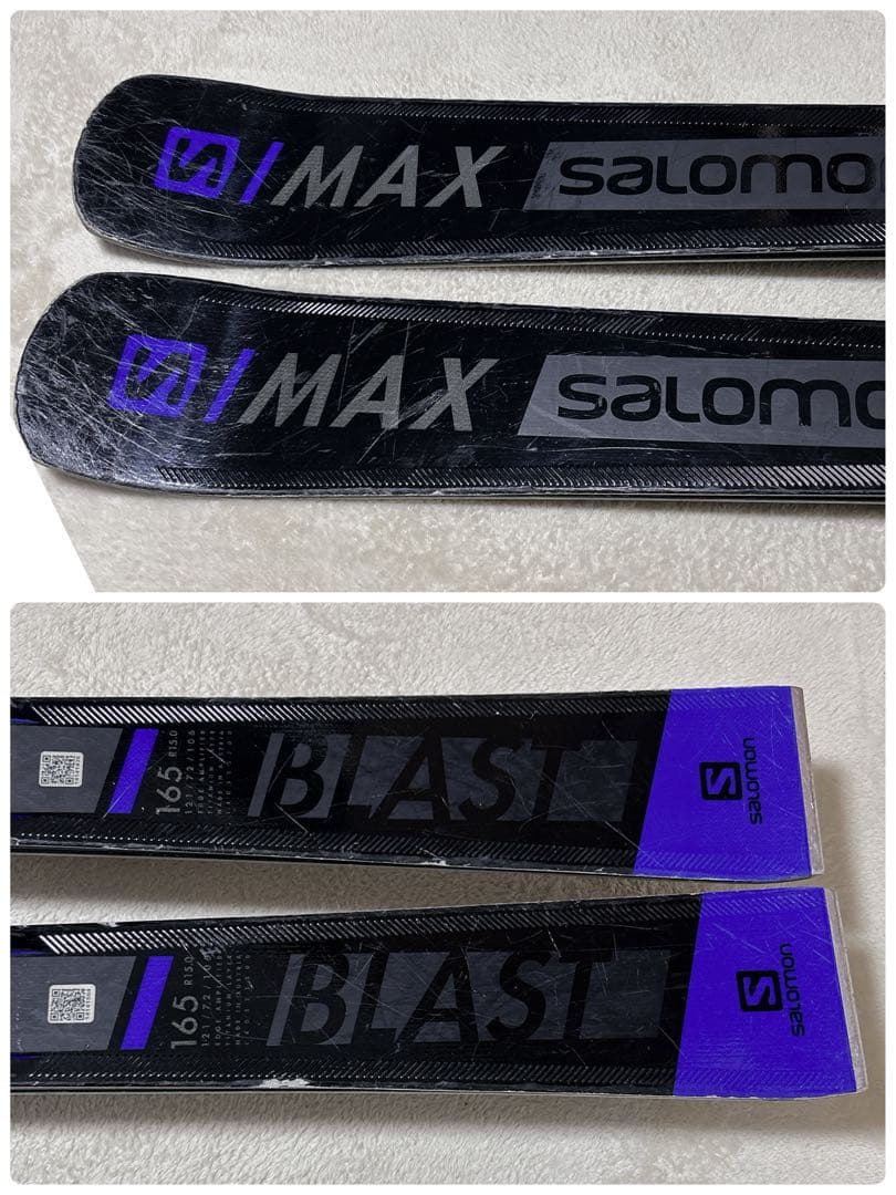 Salomon S/MAX BLAST 165cm 板　バインディング　セット