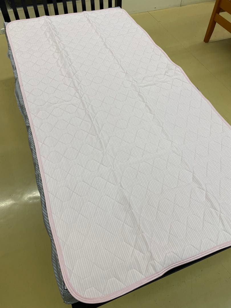 ロマンス　アイスミン　敷きパッド・ひんやりクール・綿わた使用・シングルサイズ