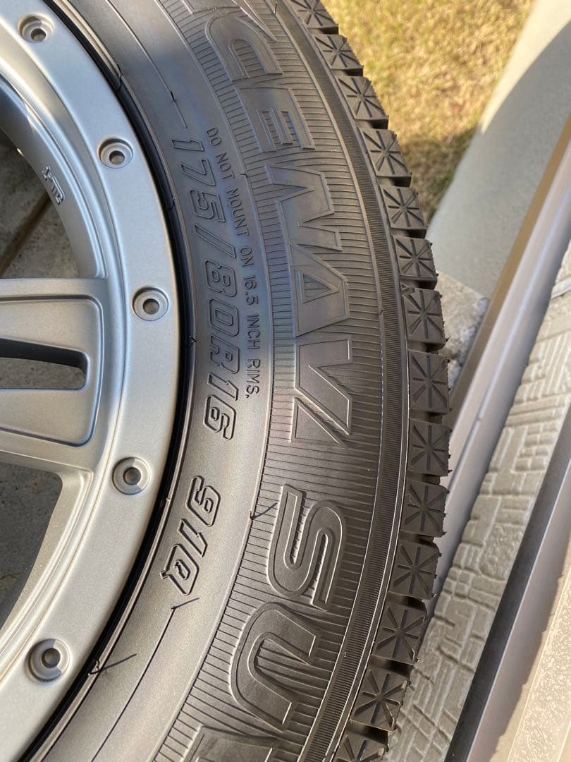 グッドイヤーアイスナビSUV 175/80R16 ホイール付き　4本セット