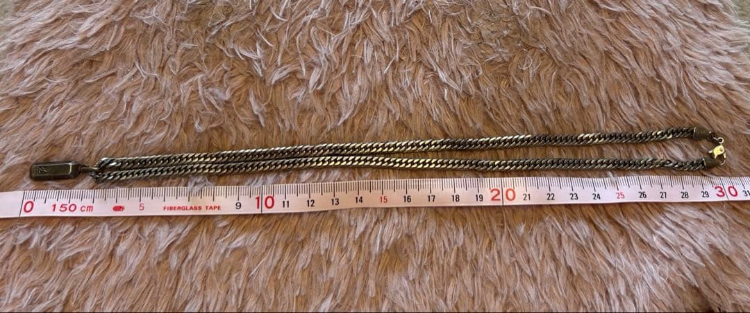 レダシルマ LedaSILMA 喜平 インゴット型 ネックレス ロング