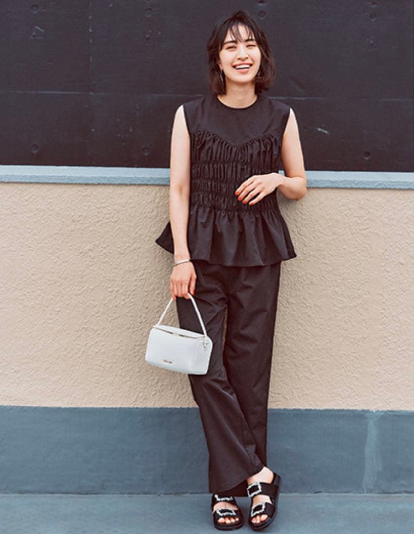 regleam ペプラムオールインワン　ネイビー　Sサイズ