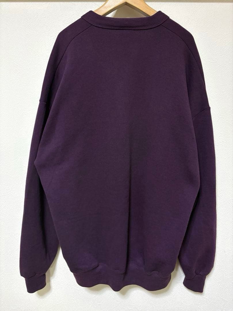 JERZEES ジャージーズ スウェット カーディガン パープル OSFM