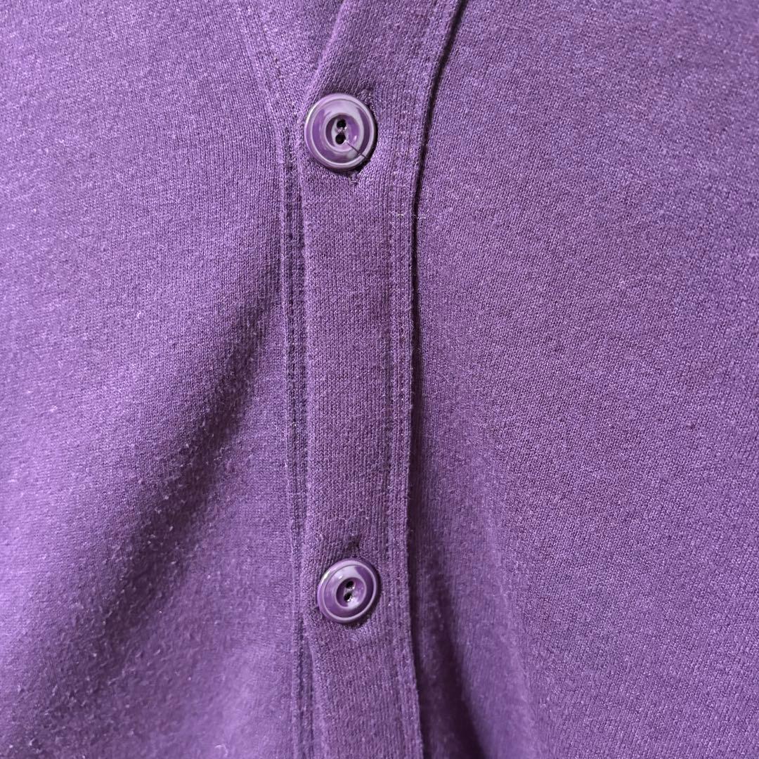 JERZEES ジャージーズ スウェット カーディガン パープル OSFM