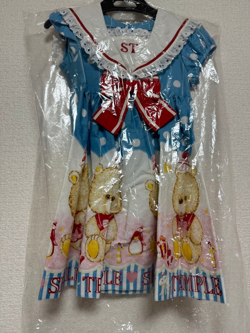 Shirley Temple マリンしろくま　ワンピース