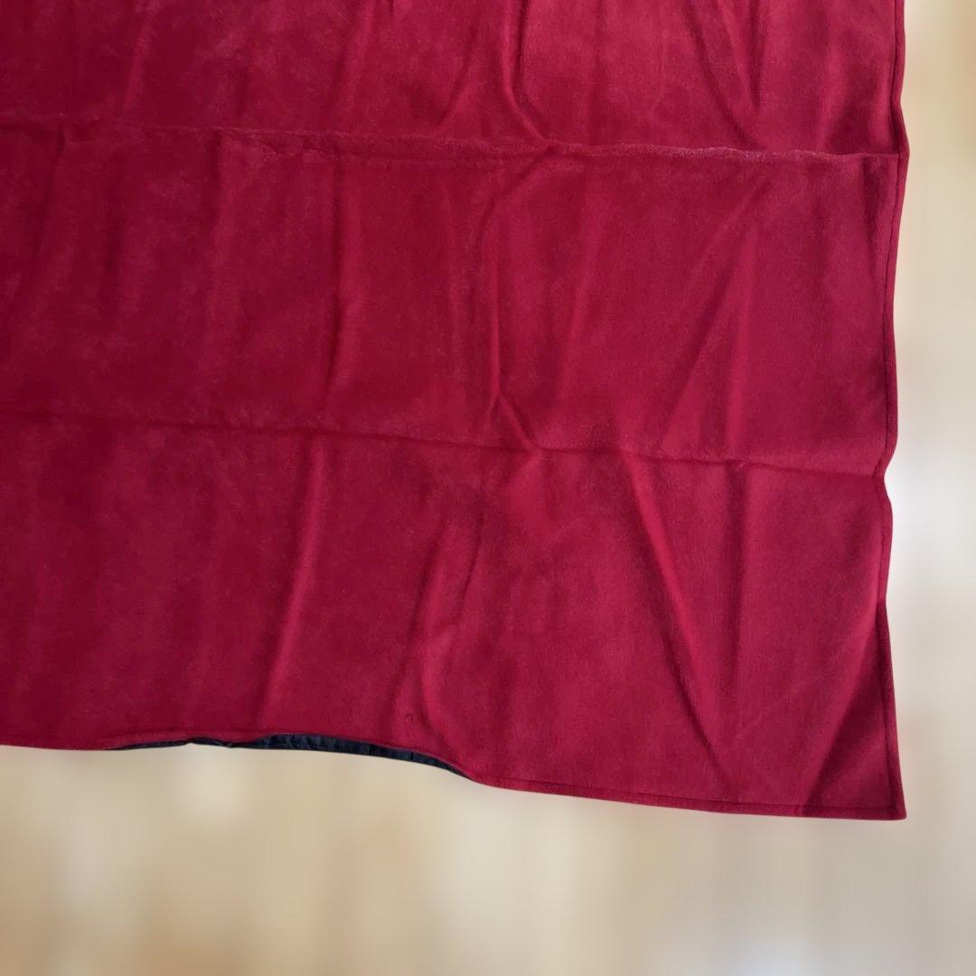 ツイードミルフリース✕チェックウールバッグ型防水ピクニックラグ137x137cm