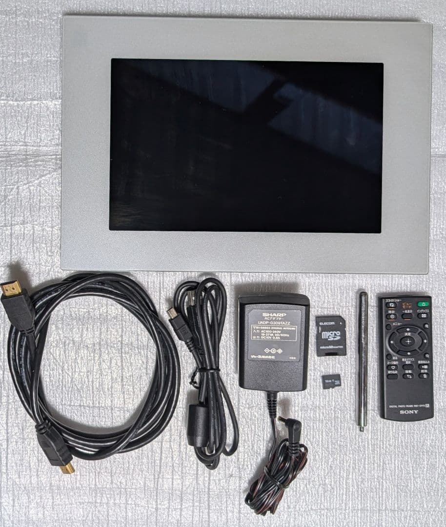 フォトフレーム SONY DPF-XR100(S)
