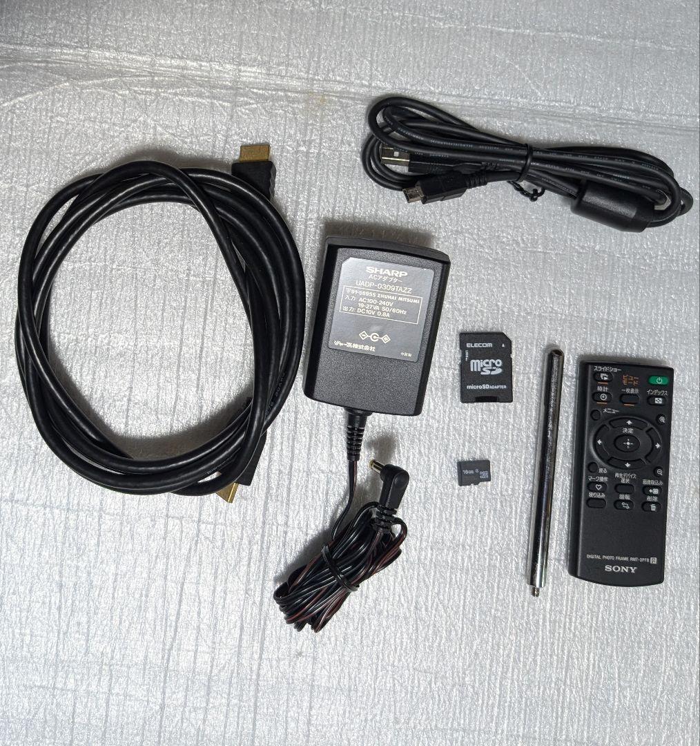 フォトフレーム SONY DPF-XR100(S)