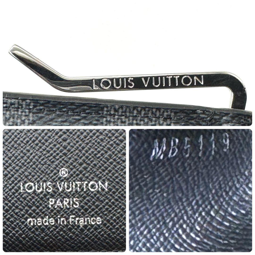 ルイヴィトン ダミエグラフィット ポルトフォイユ パンス マネークリップ 財布