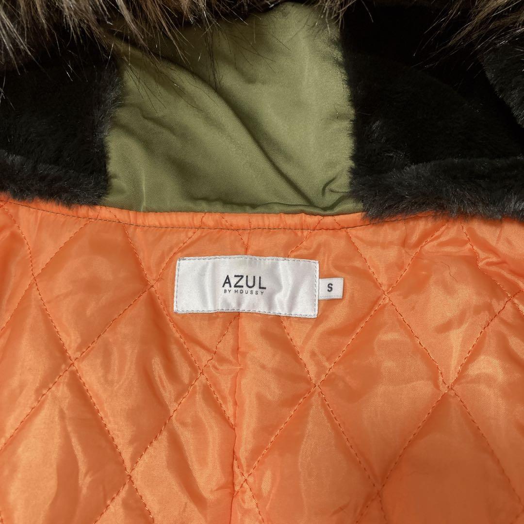 完売 AZUL by moussy オリーブグリーン N-2B サイズS Y2K