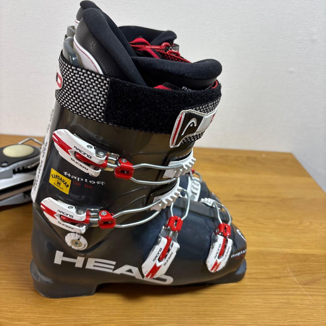 メンズ　ショートスキー　ファンスキーセット　head 26-26.5cmブーツ付