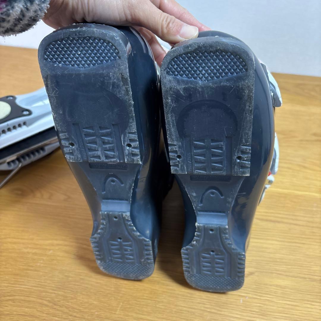 メンズ　ショートスキー　ファンスキーセット　head 26-26.5cmブーツ付