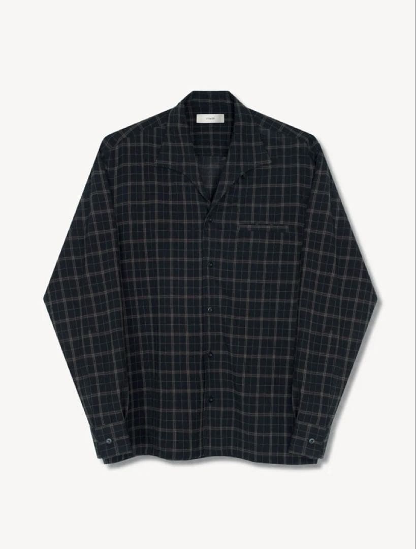 トップス VUJADE 26SS Pierce Plaid Shirt in Wool