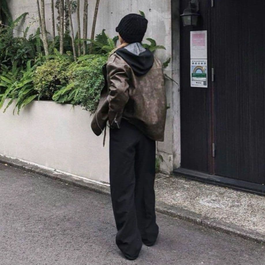 【✨新品✨】ACLENT◎ビンテージレザーオーバーライダースジャケット