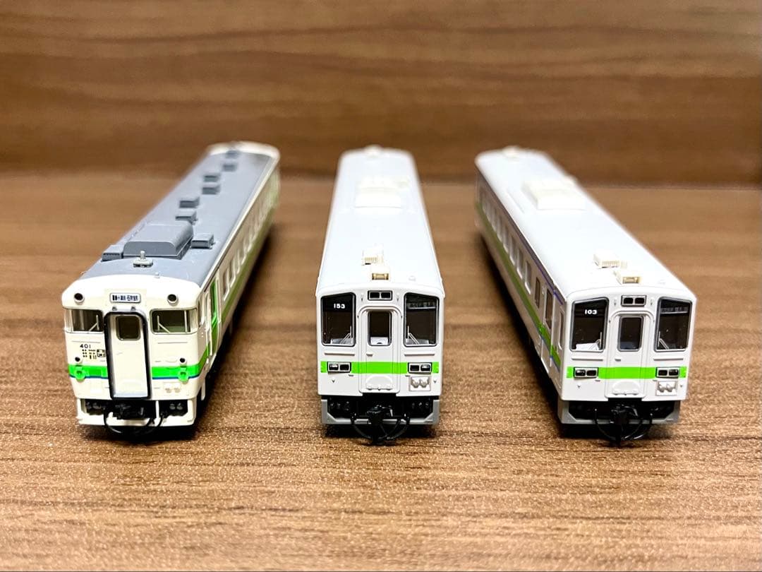 ※1/3まで【TOMIX】キハ40-400【グリーンマックス】キハ143 計3両