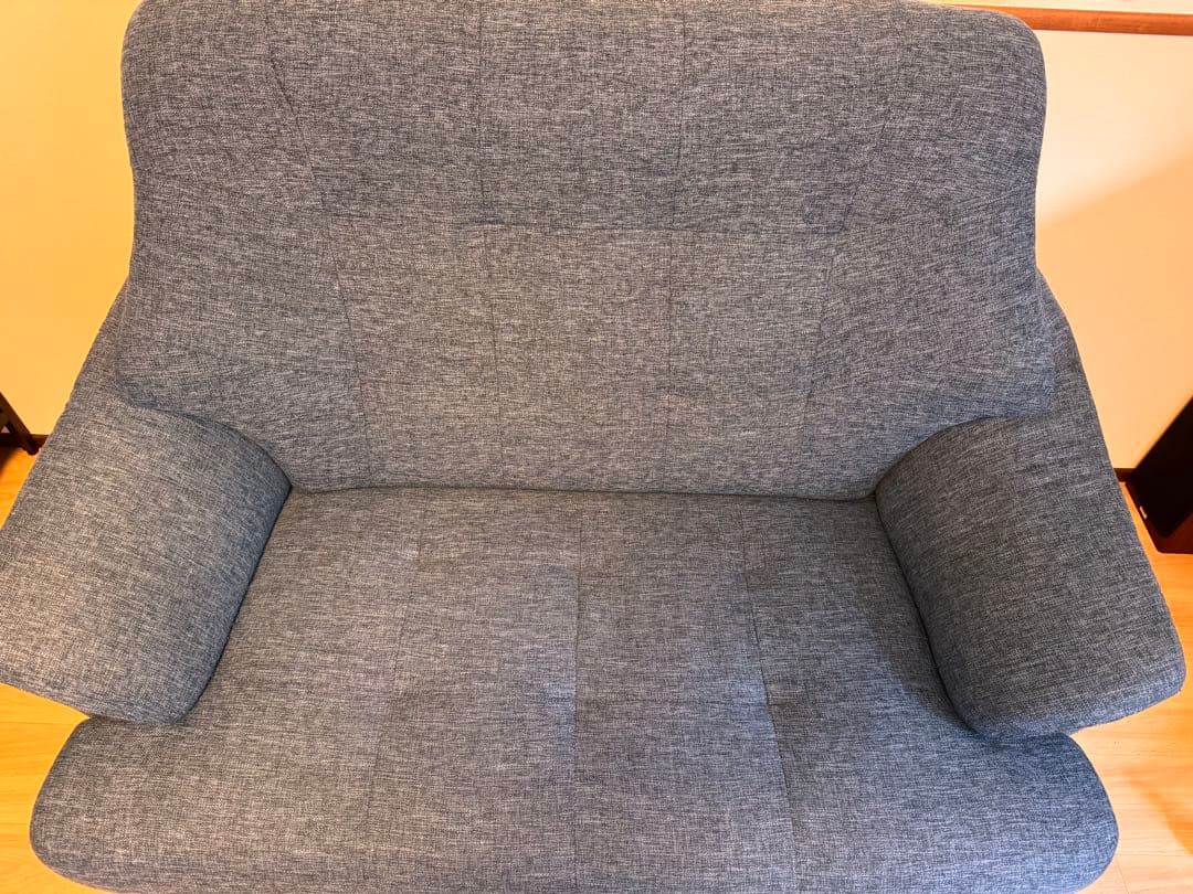 NOCE 2人がけ　ソファ　HY2766 ブルー　ハイバック