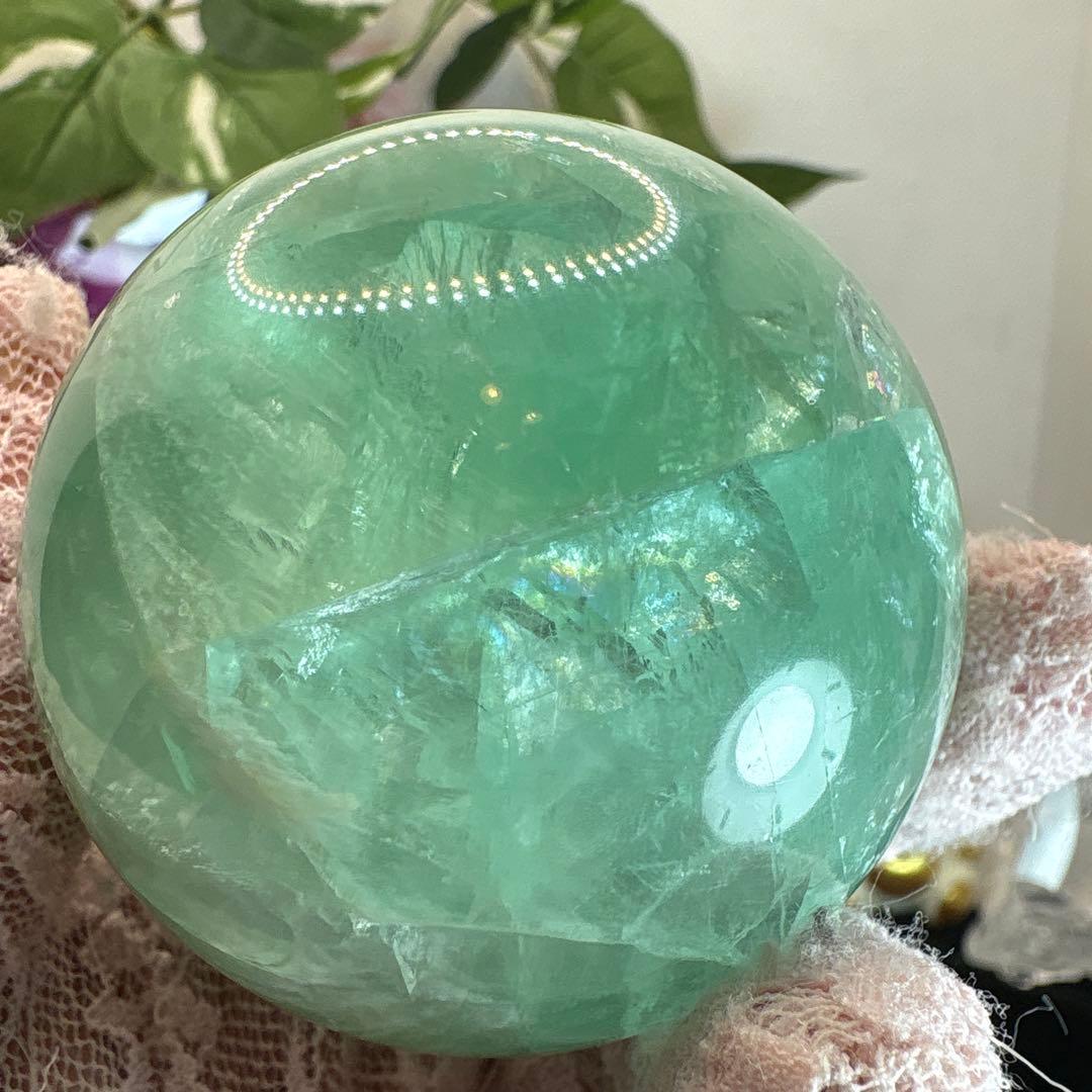 フェーザーインフローライトスフィア♡エメラルドカラー♡No.1999