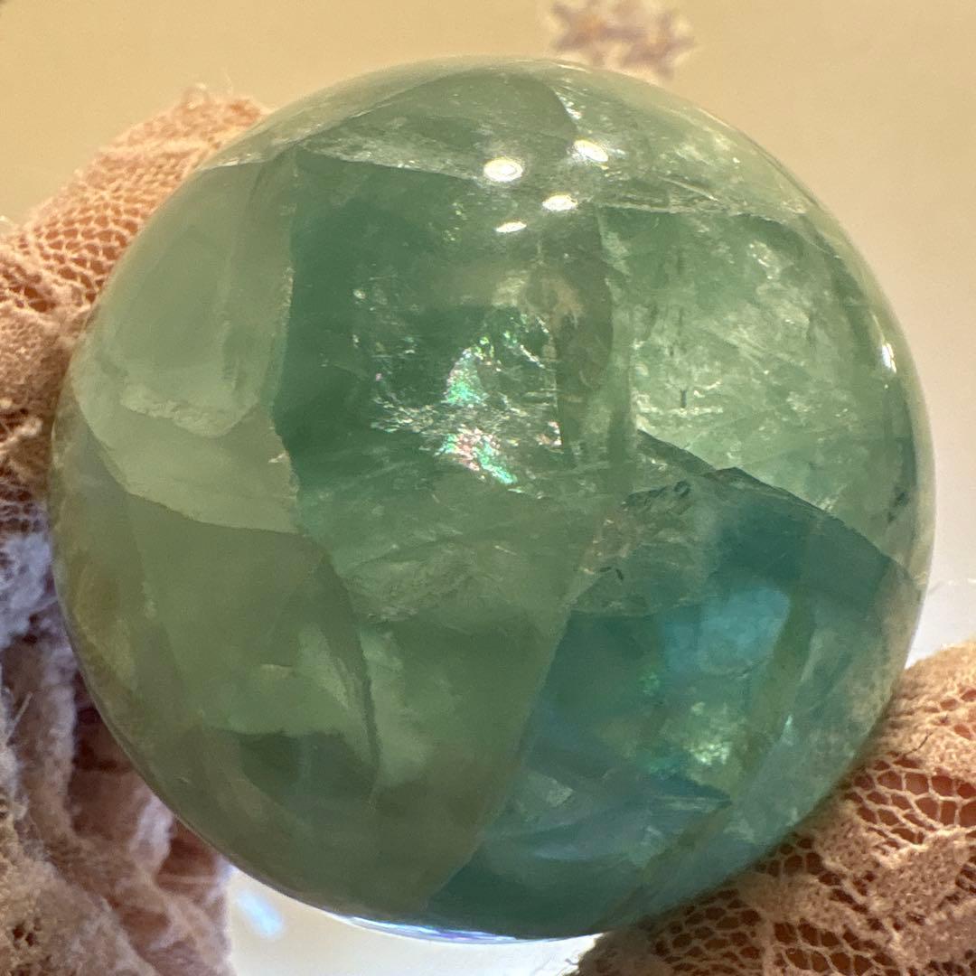 フェーザーインフローライトスフィア♡エメラルドカラー♡No.1999