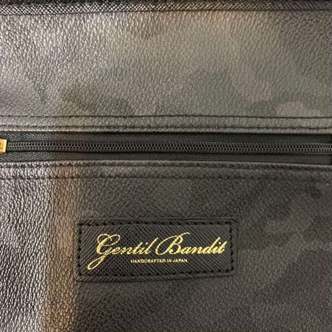 極美品　GENTIL BANDIT ジャンティバンティ　大　トートバッグ　黒