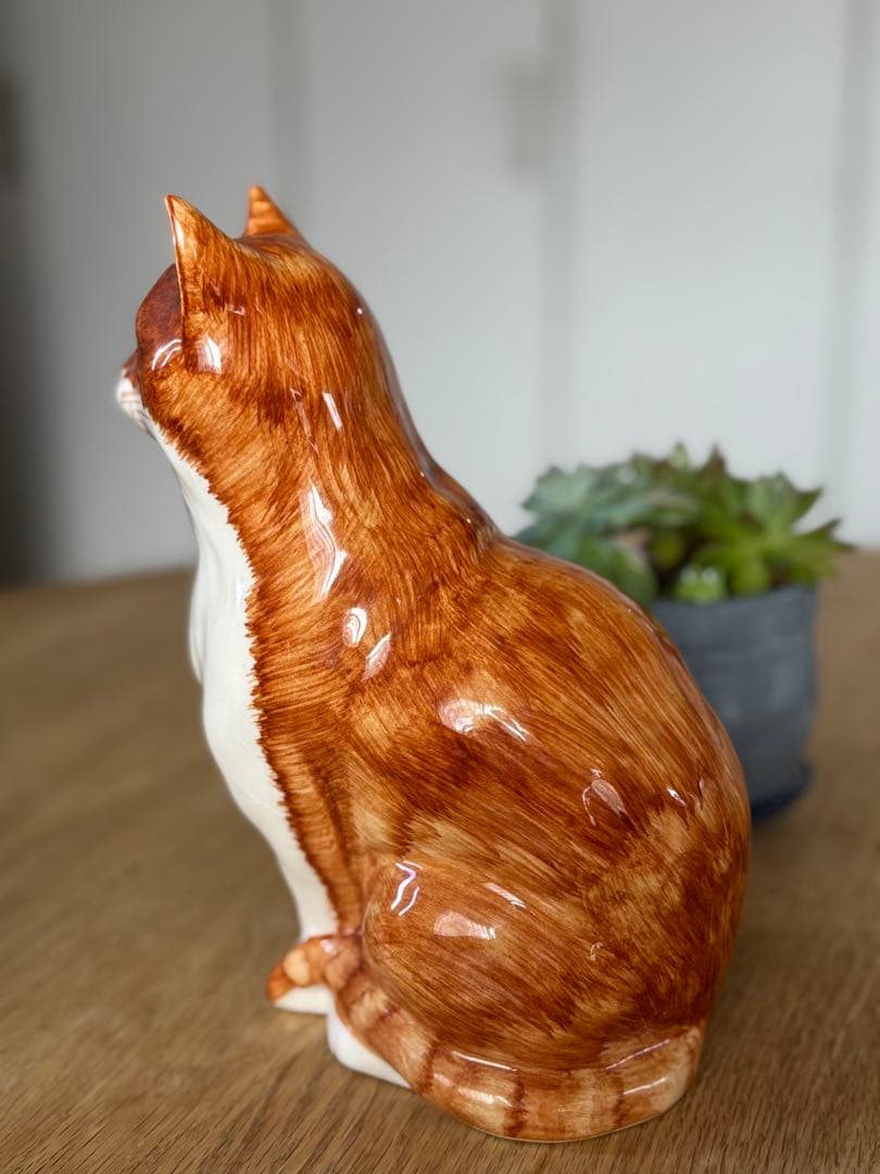 猫の置き物３点セット フィリップ・ローレストン作 英国BABBACOMBE窯