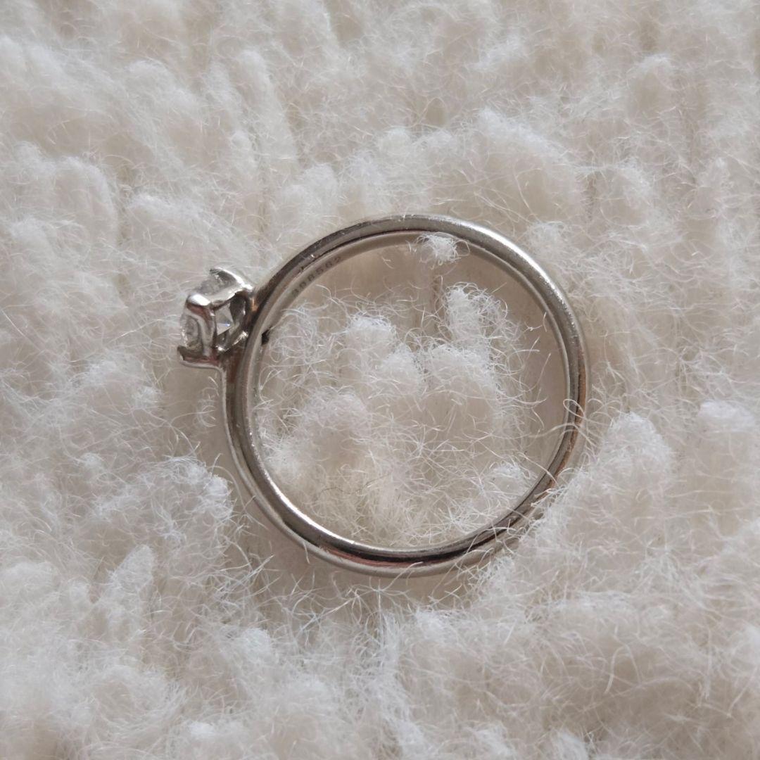 フォーエバーマーク ダイヤモンド リング プラチナ 0.27 ct pt950