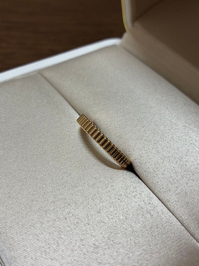 【美品】ブシュロン　キャトル グログラン スモール リング 57