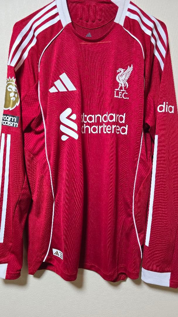 Nike Liverpool FC オーセンティック長袖ユニフォーム