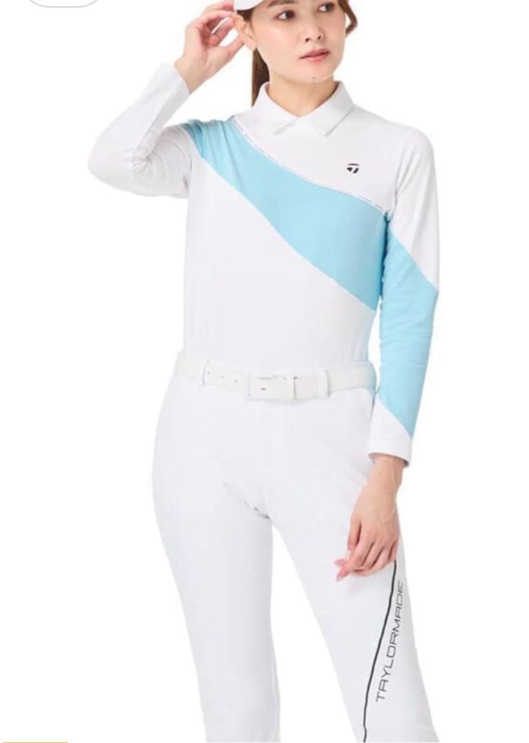 【新品】テーラーメイド ツアー TM シック ストレッチ長袖ポロ Mサイズ