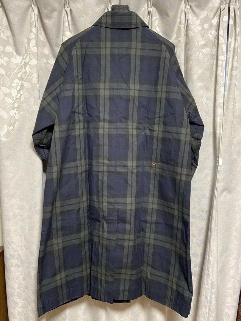 45R ブラックウォッチ　ギャバブルタイルコート　カーキ