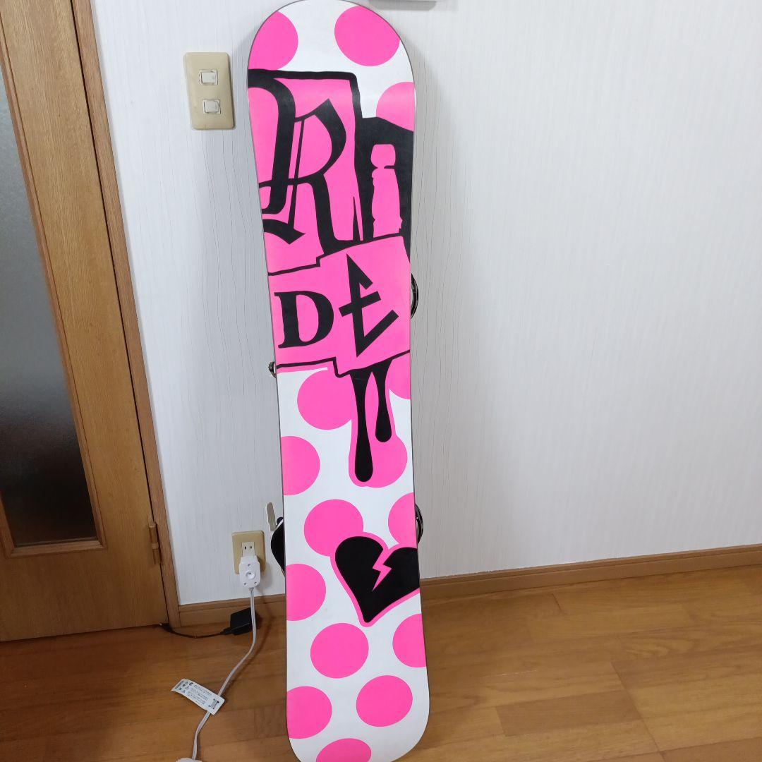 Ride Rapture 143cm スノーボード板ビンディングセットレディース