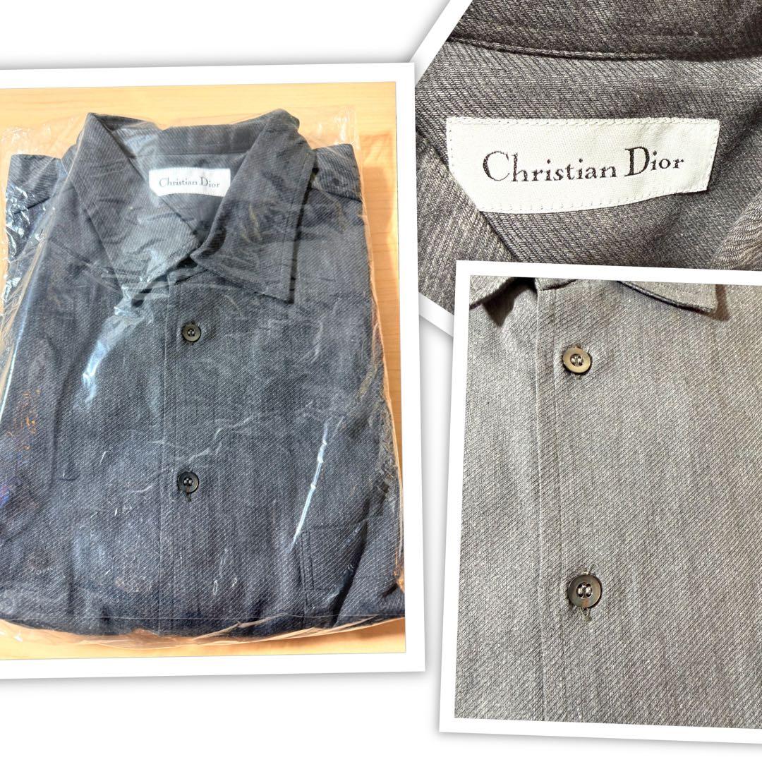 未使用 メンズ ディオール Dior 秋冬シャツ サイズL 9枚 90s