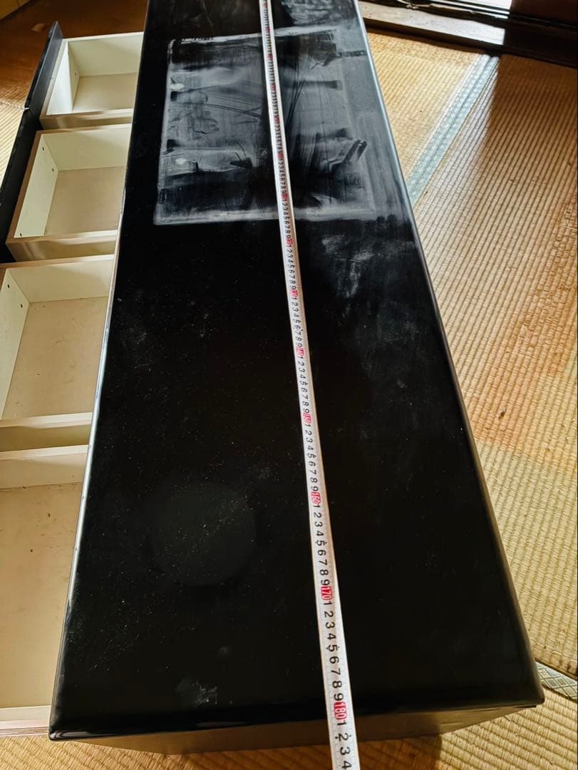 木製 収納 2段 軽量 テレビ台 ローボード 180cm 引き出し インテリア