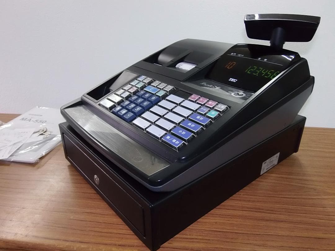 MA-550 設定無料 東芝テック 10部門 インボイス レジスター 50517