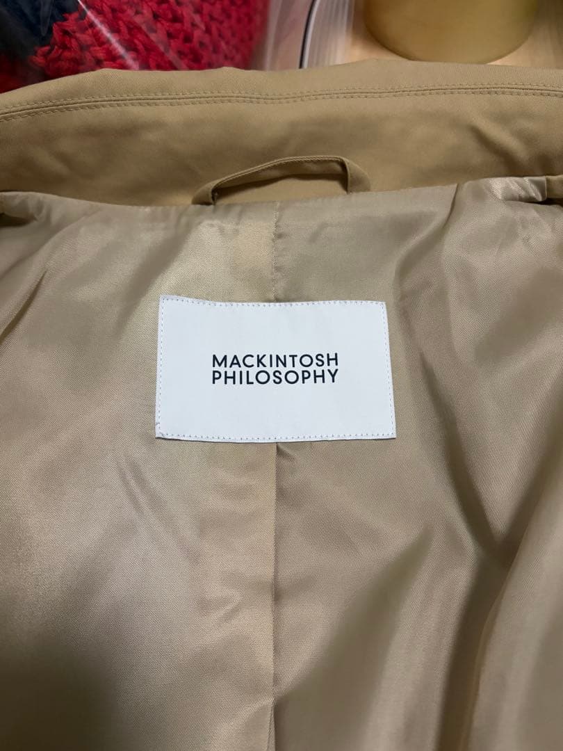 【定価61600円】MACKINTOSHO PHILOSOPHY トレンチコート