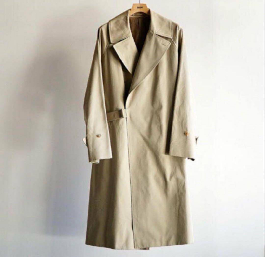 極美品 サイズ2 COMOLI タイロッケンコート ライナー付 コモリ