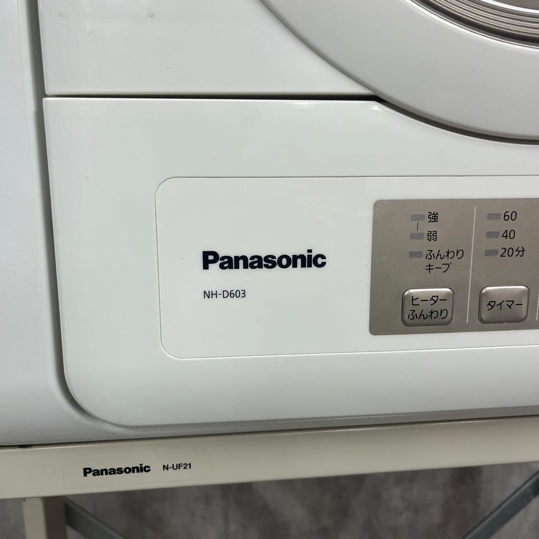 K☆013 パナソニック 衣類乾燥機 NH-D603 +スタンドセット