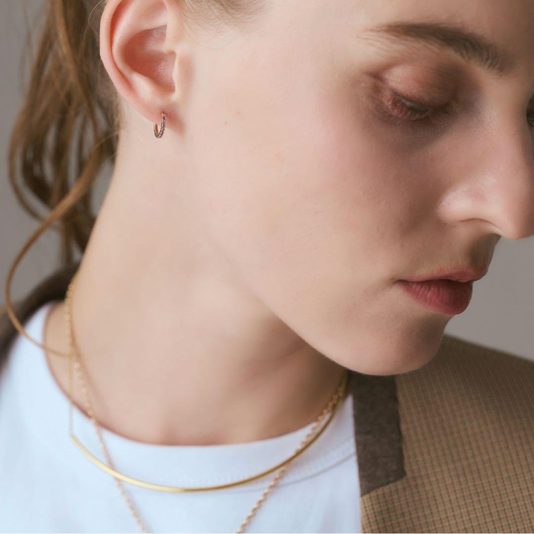 agete アガット K10アメジストピアス