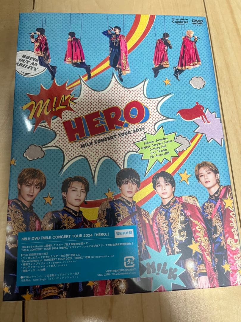M!LK CONCERT TOUR 2024 「HERO」【初回限定盤】　DVD