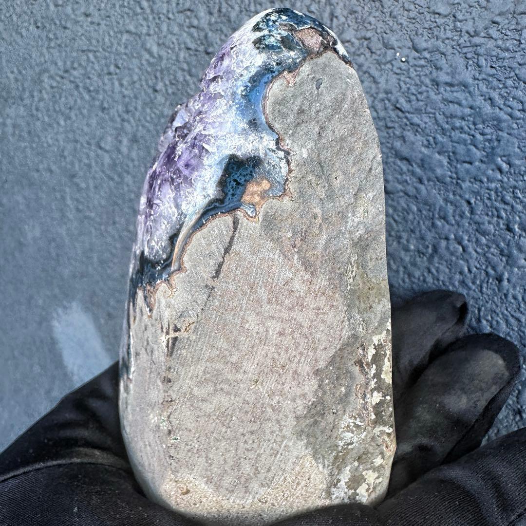 アメジストミニドーム&レインボーヒマラヤ水晶アイリスクォーツ浄化セットA1148