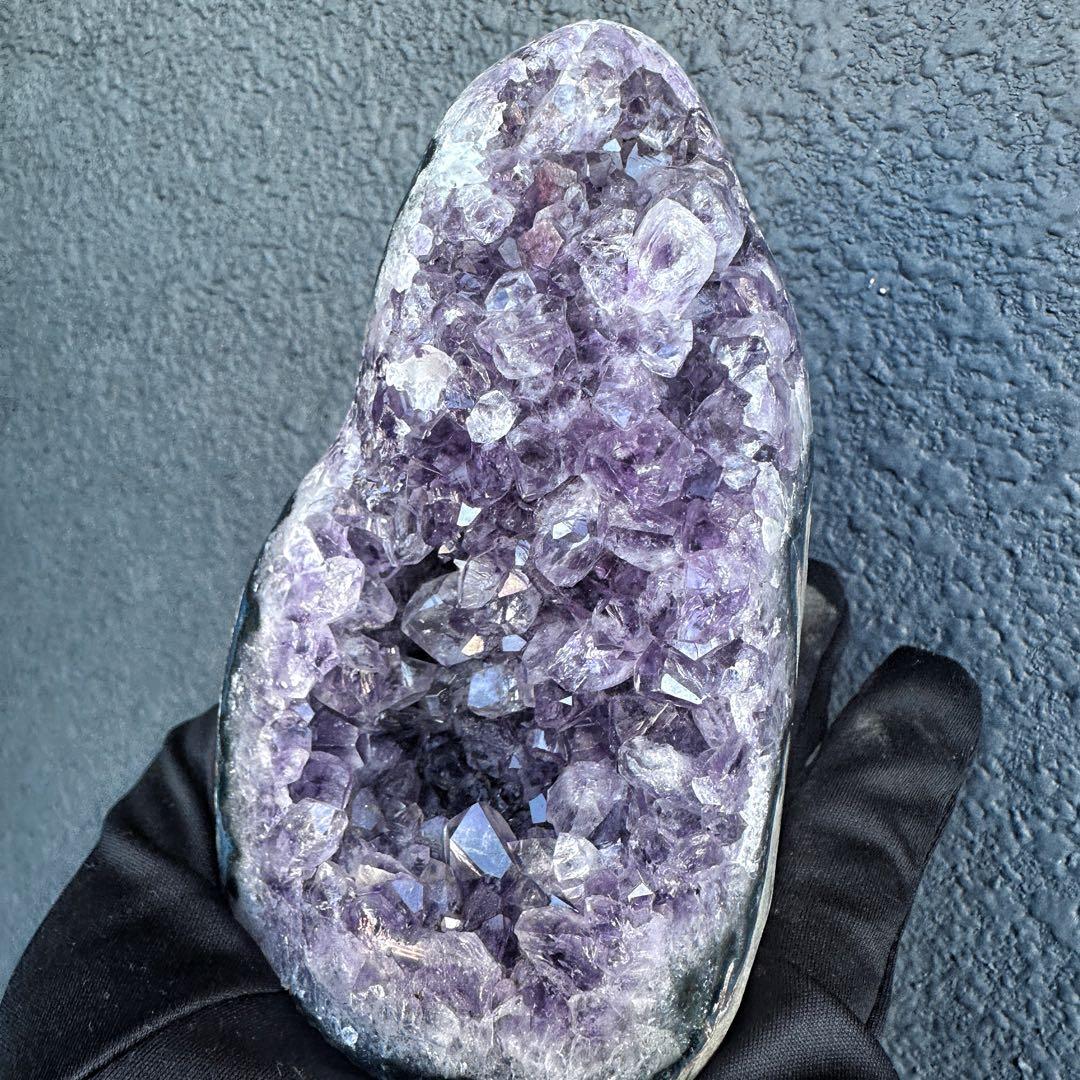 アメジストミニドーム&レインボーヒマラヤ水晶アイリスクォーツ浄化セットA1148