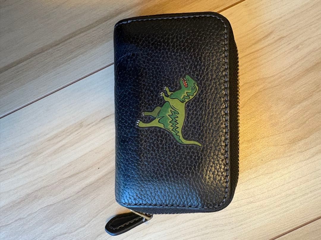 COACH ブラックレザー ケース